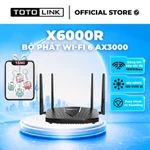 [Hoả Tốc] Bộ phát Wi-Fi 6 TOTOLINK X6000R - Router Wi-Fi 6 băng tần kép Gigabit AX3000 — ảnh 1