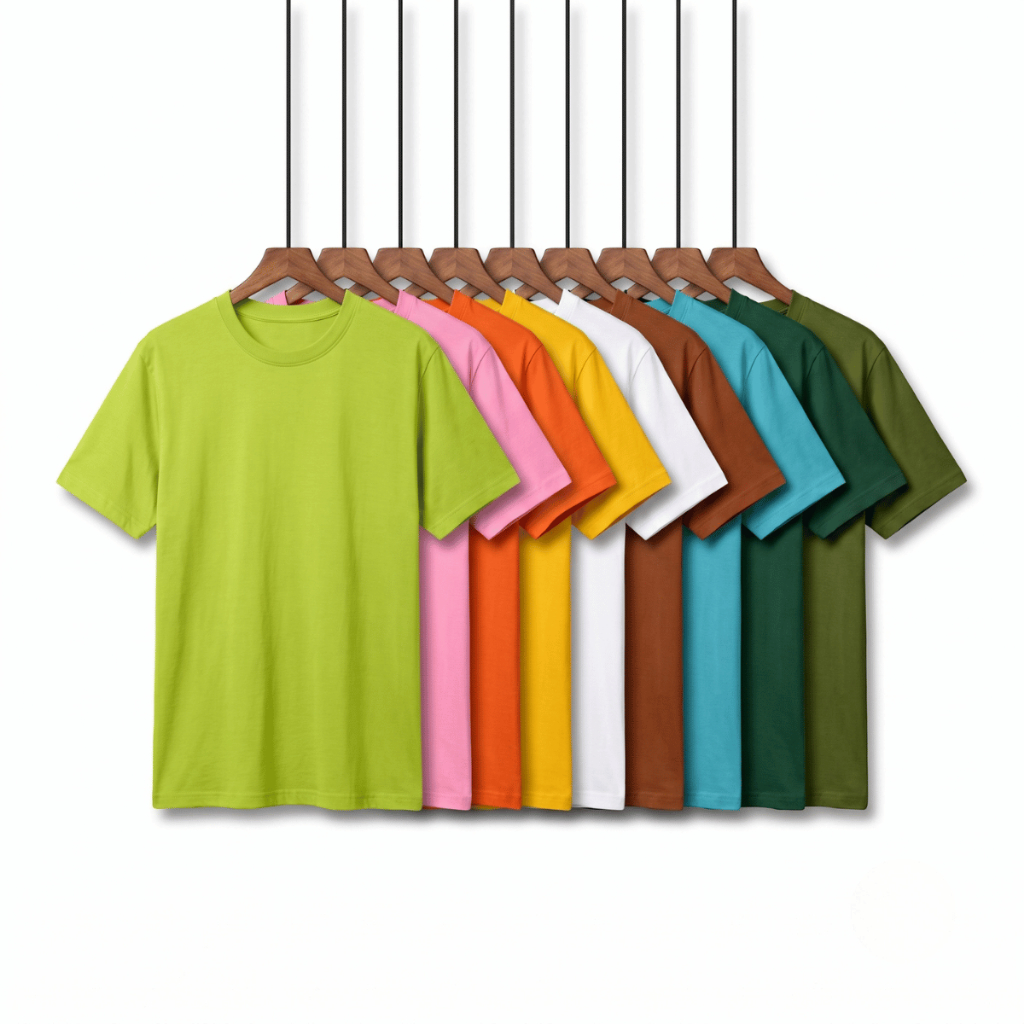 Áo Thun Trơn Cổ Tròn Basic KENB CLOSET Form Chuẩn Dành Cho Nam Nữ, Áo Phông Ngắn Tay Vải Mềm Mịn Thoáng Mát Nhiều Màu | BigBuy360 - bigbuy360.vn