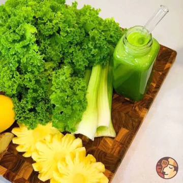 Combo 5 chậu cây giống Cần tây khổng lồ - Cần ép nước - Detox Healthy cho cơ thể
