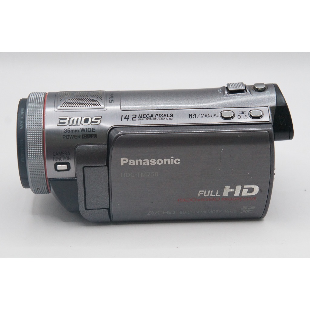 Máy Quay Phim Panasonic HDC-TM750 – Hệ Thống 3MOS Cao Cấp, Bộ Nhớ