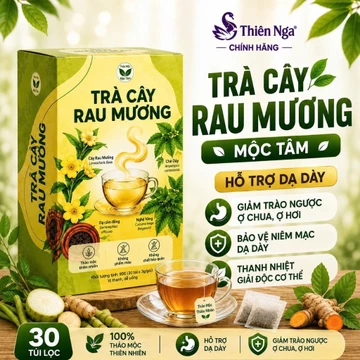 Trà Rau Mương Chữa Dạ Dày, Trà Cây Rau Mương Chính Hãng Giảm Trào Ngược, Ợ Chua, Hỗ Trợ Tiêu Hoá 30 Gói
