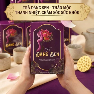 Trà Dáng Sen Thảo Mộc Tự Nhiên – Sơn Mật, Lá Sen, Lá Ổi, Trần Bì – Hỗ Trợ Thanh Lọc Cơ Thể Mát Gan