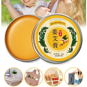 Cao Bôi Ngải Cứu Thảo Dược Sáp Dưỡng Làm Mát Bôi Ngoài Da Siêu Dịu Nhẹ Không Gây Kích Ứng Hũ 30g