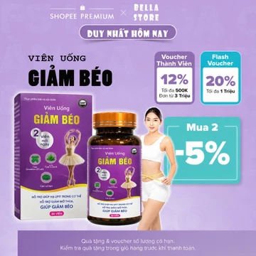 Giảm Cân Cao Trà Xanh Viên Uống Thảo Mộc Giảm Cân Detox Cơ Thể Cho Người Cơ Địa Khó Giảm 30 Viên
