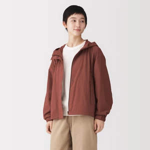 [26AW] MUJI Áo Khoác Nữ Chống Nước Chống Uv Có Mũ
