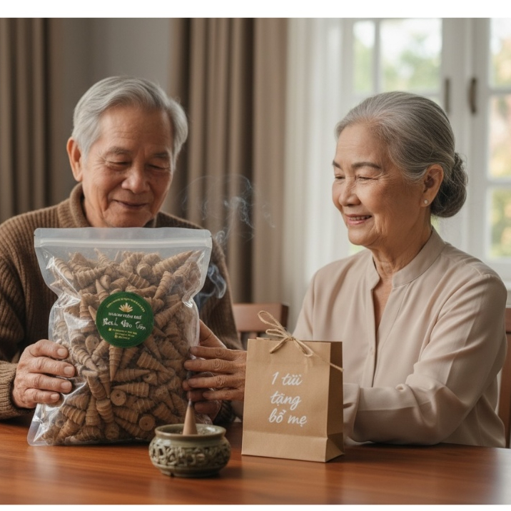 500 Gram Nụ Trầm Quế Bạch Vân Tiên Dùng Lư Và Thác Khói ngược ,Xông Nhà ,Tẩy Uế,Đuỗi Muỗi..