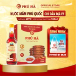Hộp 6 Chai 510ml Nước Mắm Phú Quốc Chính Gốc 100% Nguyên Chất Ủ Chượp Thùng Gỗ Hơn 1 Năm Độ Đạm 40/43 Chỉ Dẫn Địa Lý — ảnh 1