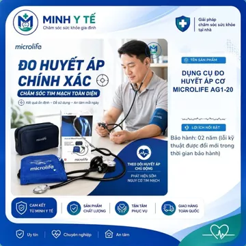 Dụng Cụ Đo Huyết Áp Cơ MICROLIFE AG1-20