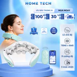 Máy massage cổ vai gáy 8D-G79 cao cấp, Mát xa cổ 8 đầu xung điện kép & chườm nóng nhiệt hồng ngoại — ảnh 1