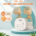 Máy hút sữa điện đôi TopGiaKids TG8166 hút mạnh kiệt sữa với 4 chế độ massage êm ái không đau rát — ảnh 1