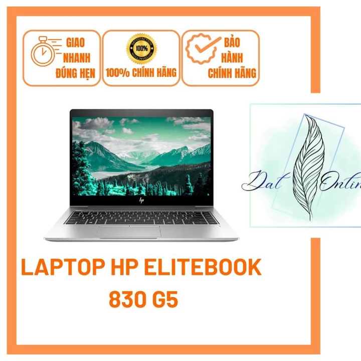 Laptop HP EliteBook 830 G5 i7 Gen 8 RAM 8GB SSD 256GB 13.3" FHD Hàng Cũ BH 1 Tháng.