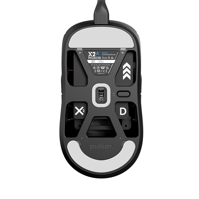Chuột Gaming Có Dây PULSAR X2/X2A/X2H Medium 2 Màu Đen/Trắng - BH 12 Tháng HACOM PC | BigBuy360 - bigbuy360.vn