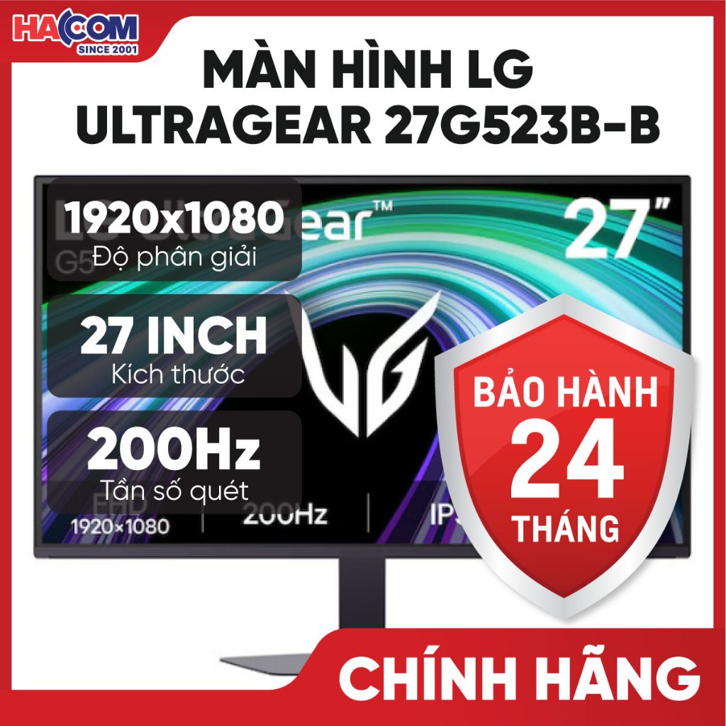 Màn hình LG UltraGear 27G523B-B/25G523B-B (24.5 - 27 Inch/FHD/IPS/200Hz/1ms) - BH 24 Tháng HACOM PC | BigBuy360 - bigbuy360.vn