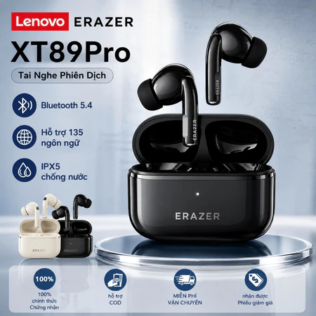 Tai nghe Lenovo Erazer XT89 Pro Dịch Tai nghe Bluetooth Ai Tai nghe Bluetooth Dịch Tai nghe Bluetooth 5.4 Tai nghe không