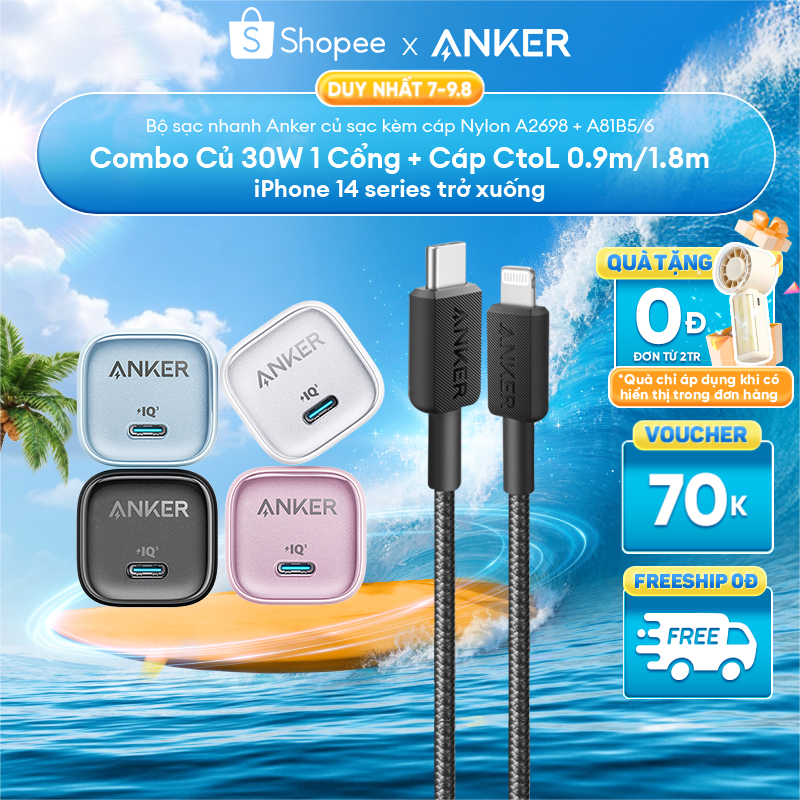 Combo sạc ANKER Zolo