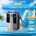 Sạc dự phòng ANKER Zolo 25kmAh | Công suất 165W | Tích hợp 2 cáp USB-C rút gọn | Có màn hình - A1695 — ảnh 1