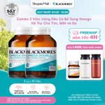 Combo 2 Lọ Viên Uống Dầu Cá Bổ Sung Omega Blackmores Double Omega High Strength 90 Viên/Lọ — ảnh 1