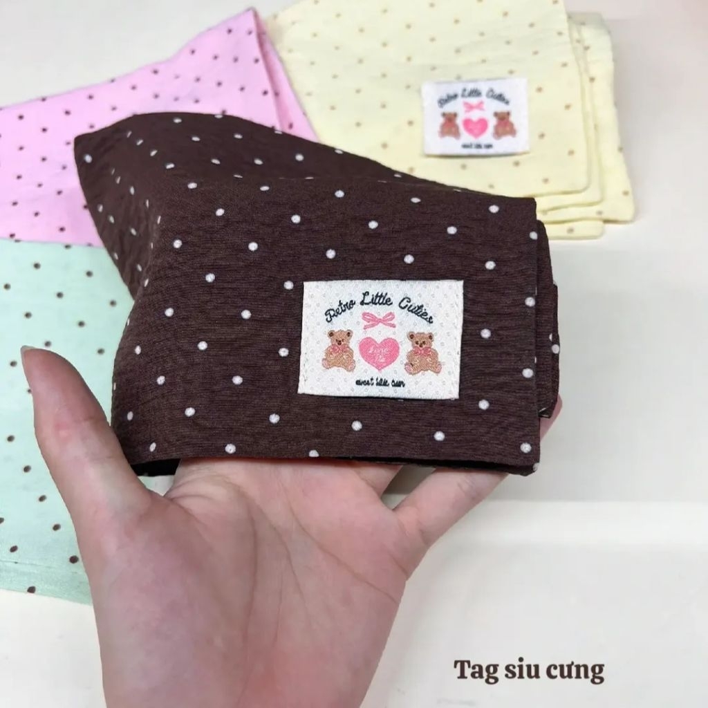 [HẾT CT TẶNG SCRUNCHIES - Ảnh Shop Chụp] Thảm Vải Nền Decor Bàn Chấm Bi Phong Cách Hàn Xinh (FEEDBACK THẬT ẢNH CUỐI) | BigBuy360 - bigbuy360.vn