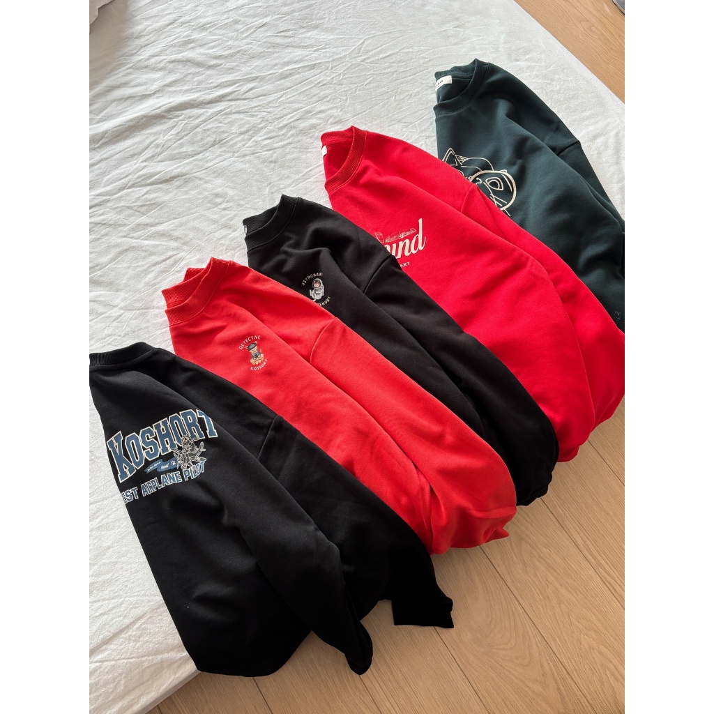 Áo Nỉ Bông Polham Sweater Logo Oversized GREYB Unisex | BigBuy360 - bigbuy360.vn