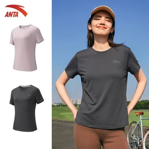 Áo thun Anta Nữ Thời trang Chạy Bộ Tập Gym Cầu Lông thể thao Thoáng Khí Nhanh Khô 1626B5111