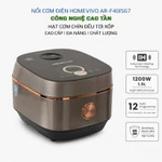Nồi cơm điện cao tần HOMEVIVO AR-F40I567 1,5L - Đa chức năng - Lòng nồi Inox 304 - Màn hình LED sang trọng - BH 2 năm — ảnh 3