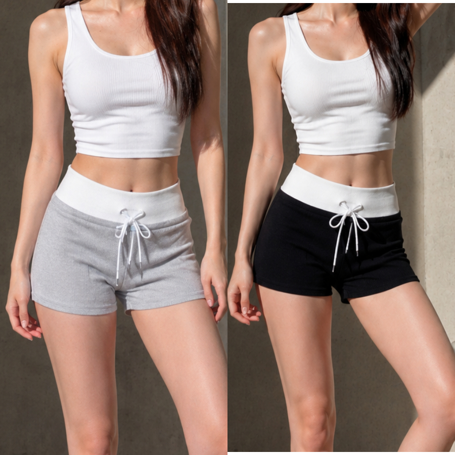Combo 3 Quần Short Nữ Quần Ôm Body Đùi Nữ Vải Tăm Lạnh Tôn Dáng 3 Màu | BigBuy360 - bigbuy360.vn