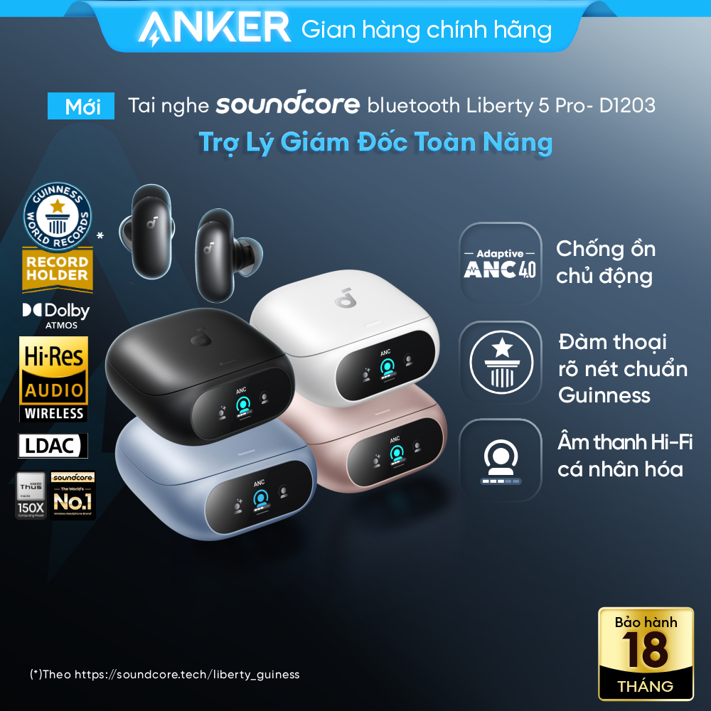 Tai nghe Soundcore Liberty 5 Pro