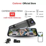 Camera hành trình gương N9 CARLOVER Đầy đủ 3 mắt camera, Cảm ứng Full màn hình 10 inch,, Kết nối điện thoại, BH 1 Năm — ảnh 1
