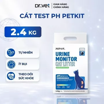 Cát Mèo, Cát Vệ Sinh Cho Mèo, Cát Mèo PETKIT Kiểm Tra Độ pH Trong Nước Tiểu Mèo, Khử Mùi Tốt