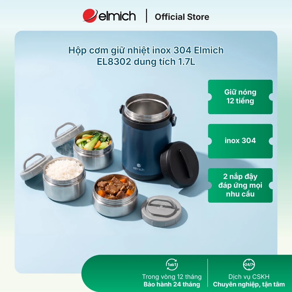 Hộp cơm Elmich EL8302
