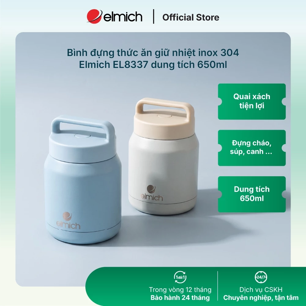 Bình Elmich EL8337 màu xanh
