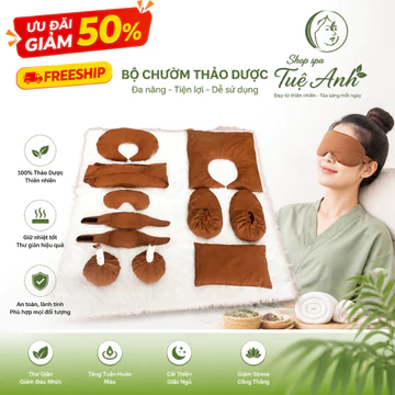 Túi Chườm Thảo Dược, Dưỡng Sinh I Túi Chườm Giúp Thư Giãn, Ngủ Ngon, An Toàn, Lành Tính Dùng Cho Gia Đình Và Spa