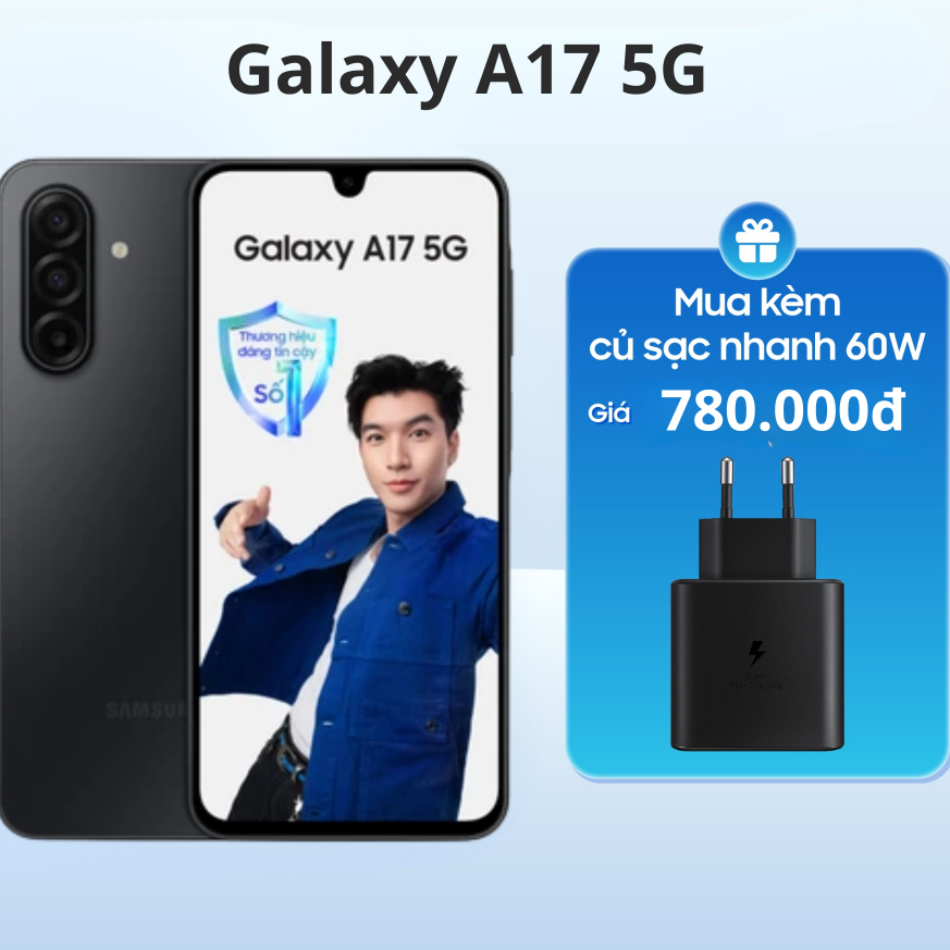 [KOL] Samsung Galaxy A17 5G 8GB/128GB Chính Hãng | BigBuy360 - bigbuy360.vn