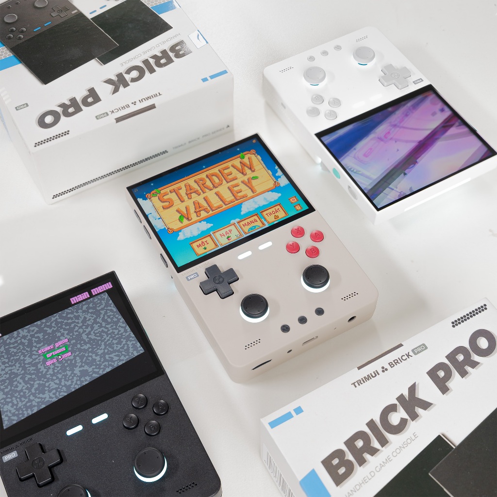 Trimui Brick Pro - Option thẻ tốc độ cao, Cài sẵn Firmware mới nhất và kho game hay chọn lọc | BigBuy360 - bigbuy360.vn