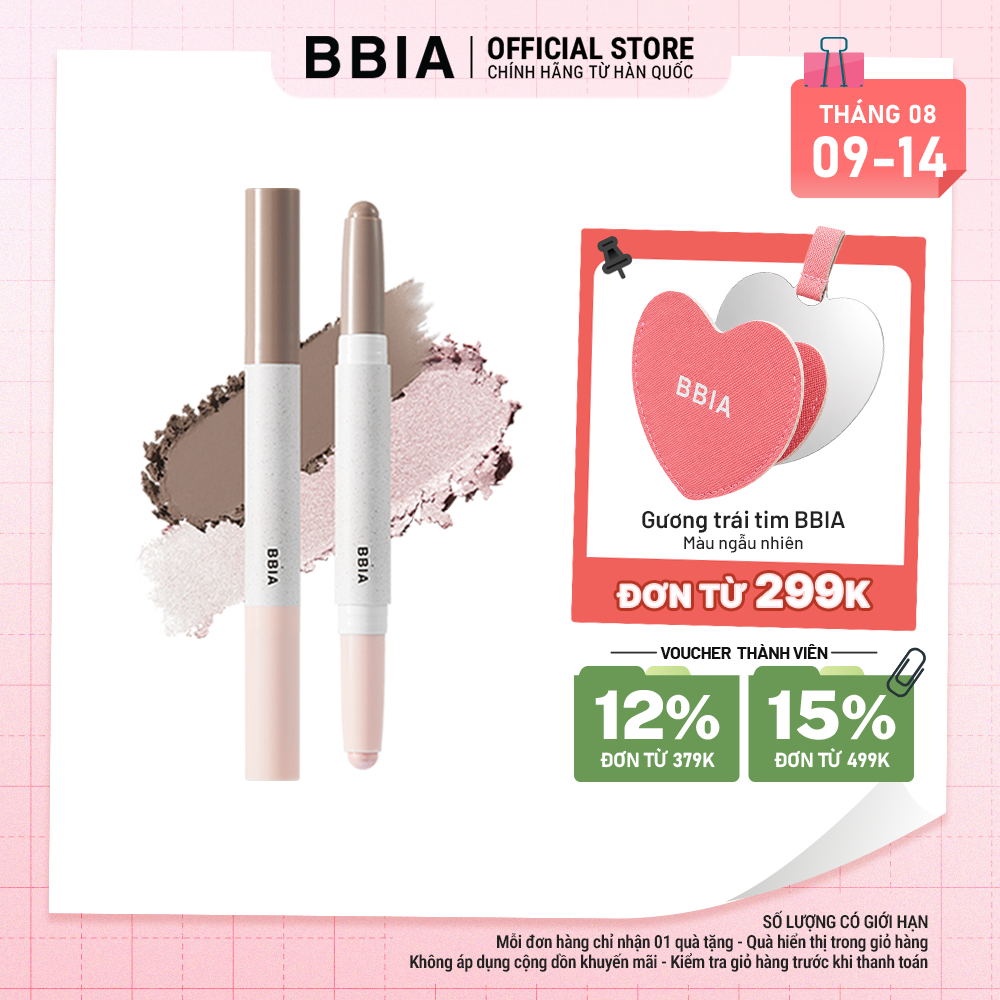 Bút tạo khối và bắt sáng 2 đầu đa năng BBIA Last Contour Stick (1.2g x 2 đầu)
