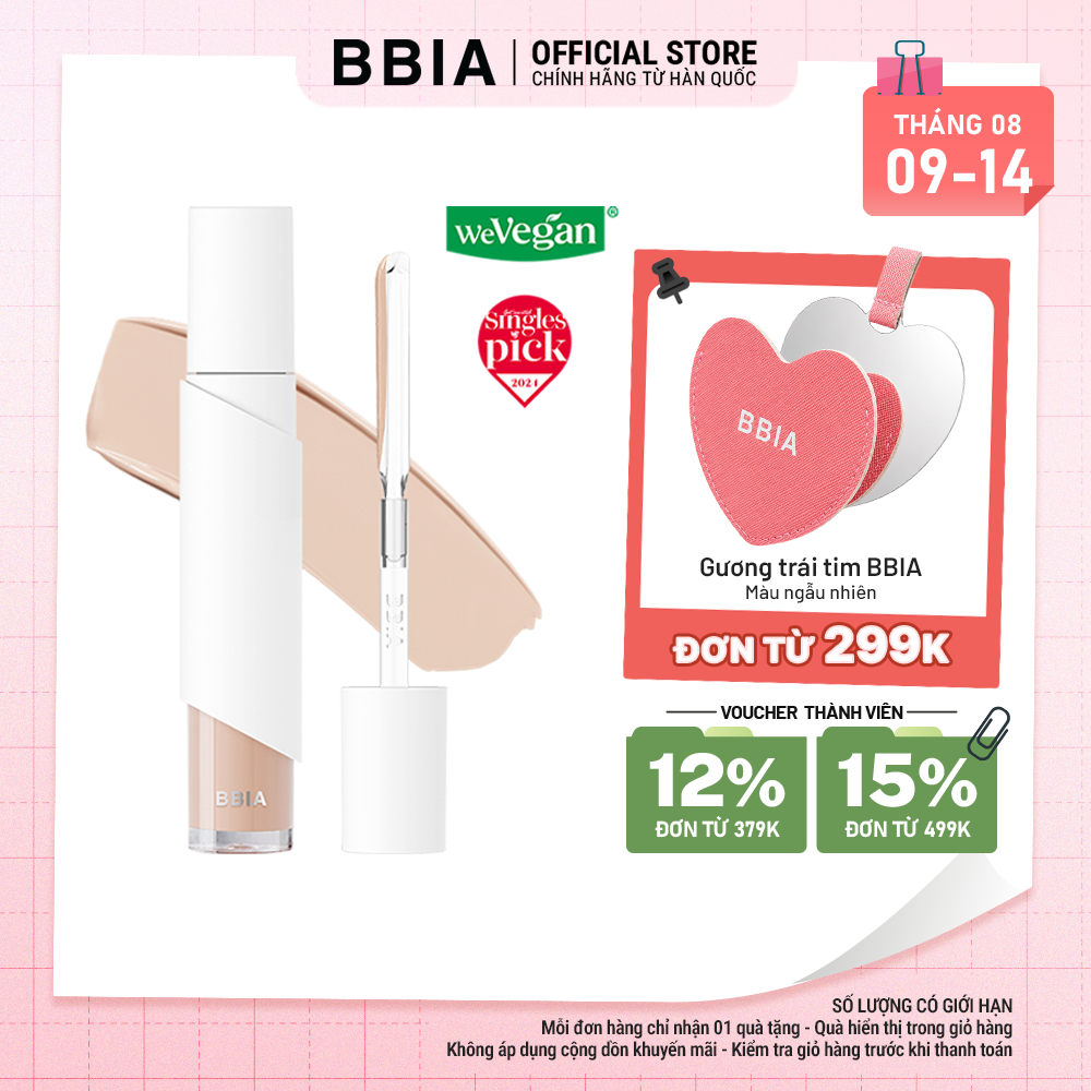 Kem che khuyết điểm BBIA Eau Stay Concealer Eau Edition 8.5g