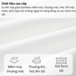 Áo sơ mi trắng dài tay nam Phan Nguyễn, chất liệu bamboo cao cấp, mềm mát, form slim fit SMD.1419 — ảnh 2