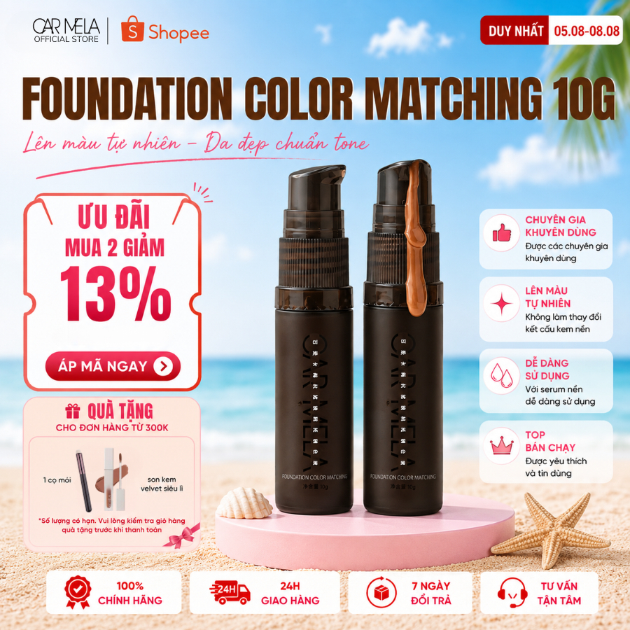 612 [NEW] DUNG DỊCH ĐA NĂNG ĐIỀU CHỈNH NỀN CARMELA - 10G | BigBuy360 - bigbuy360.vn