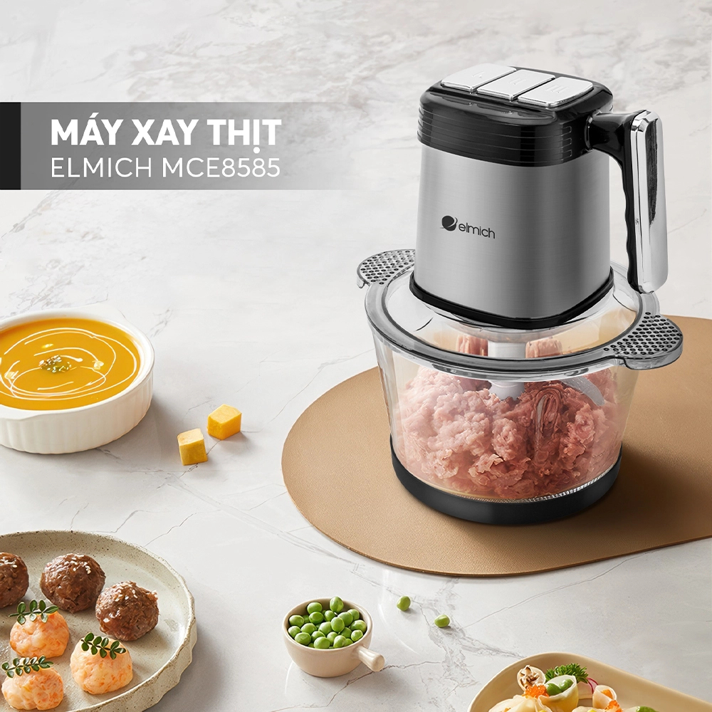 Máy Xay Thịt Elmich MCE-8585 (Máy Xay Thịt Đa Năng 2L, Công Suất 500W) | BigBuy360 - bigbuy360.vn