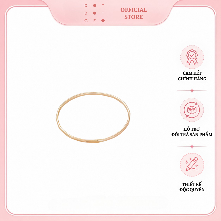 Gold-Plated Ring by Dotdotgem Store