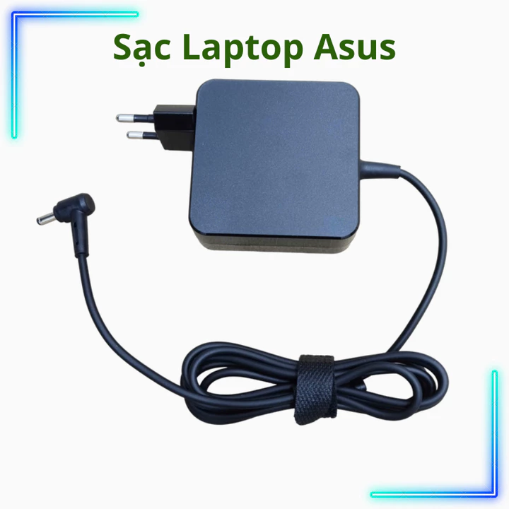Sạc Laptop Asus 19V - 2.37A / 3.42A Đầu Nhỏ 4.0x1.35mm cho Asus Zenbook Vivobook Chromebook - Adapter Asus 45W 65W New