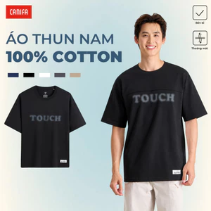 Áo phông nam CANIFA áo thun ngắn tay có hình in 8TS26C002