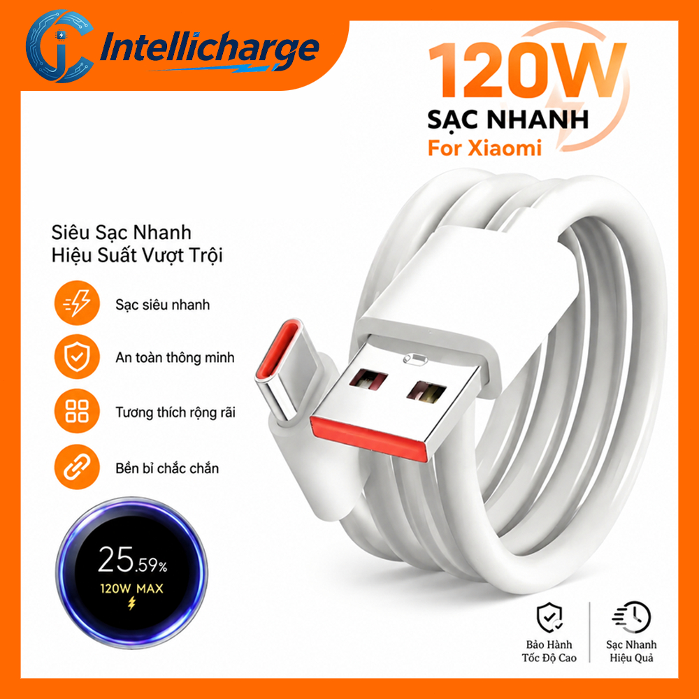 [Xử lý 24h]Bộ sạc nhanh 67W - dây sạc type c - Tương thích với nhiều dòng máy Xiaomi/Redmi/Poco(6)