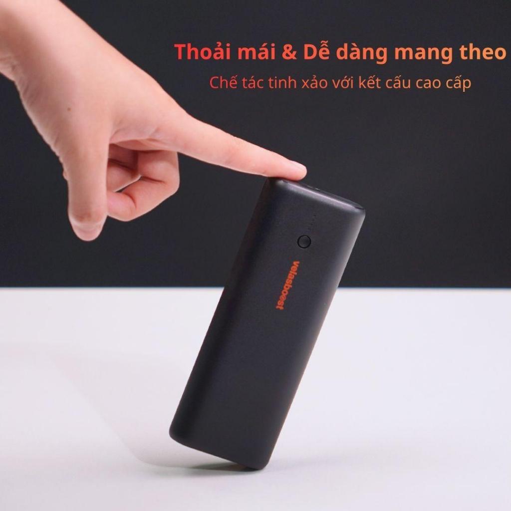 Pin Sạc Dự Phòng Chính Hãng 20.000 mAh Velasboost Dynamic 2, Sạc Nhanh PD QC 20W - Lỗ Vũ 1 | BigBuy360 - bigbuy360.vn