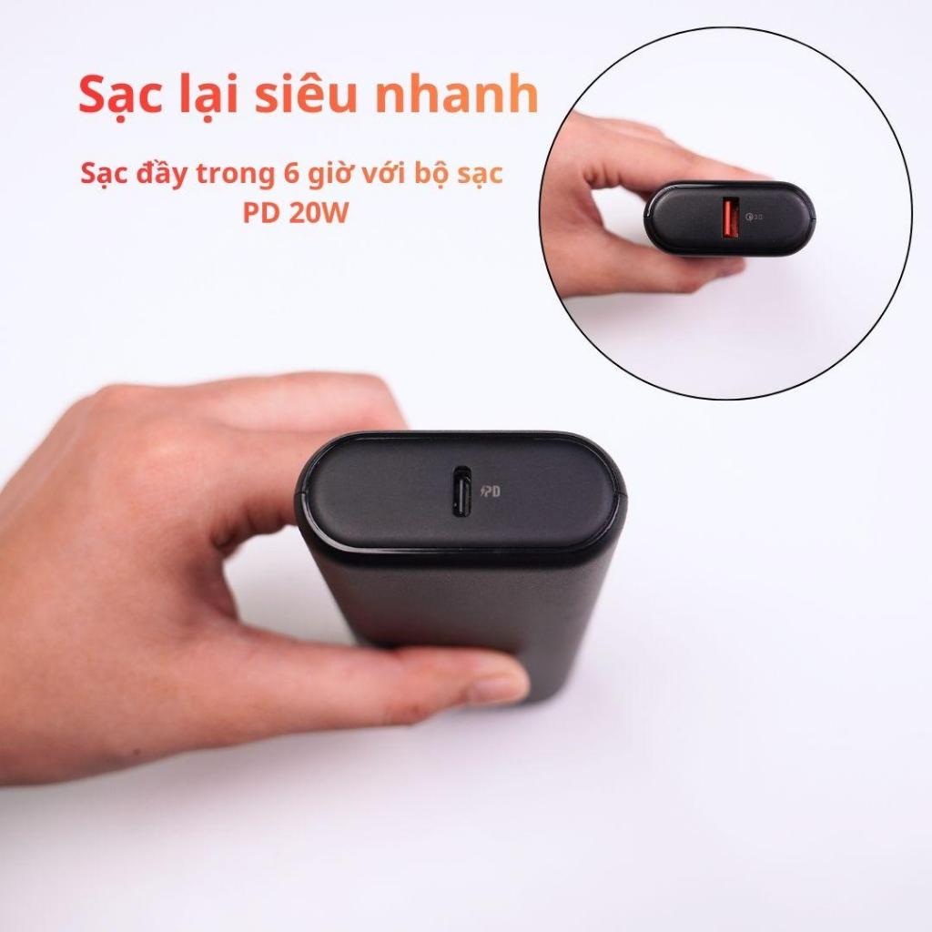 Pin Sạc Dự Phòng Chính Hãng 20.000 mAh Velasboost Dynamic 2, Sạc Nhanh PD QC 20W - Lỗ Vũ 1 | BigBuy360 - bigbuy360.vn