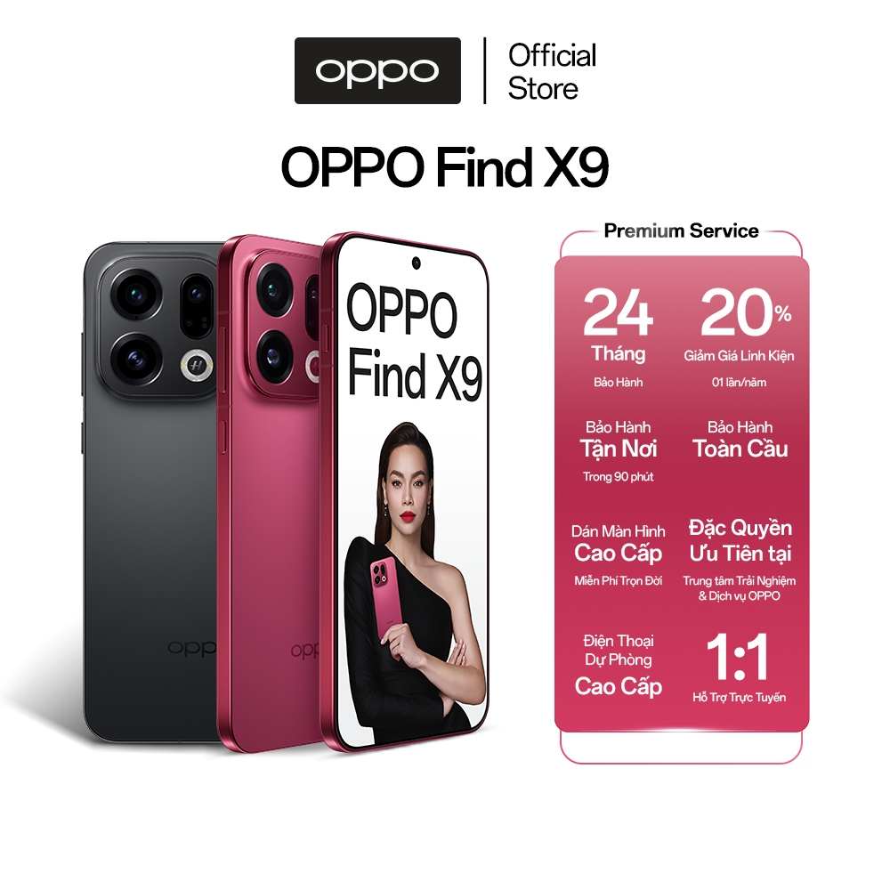 Điện thoại OPPO Find X9 5G – Hàng chính hãng