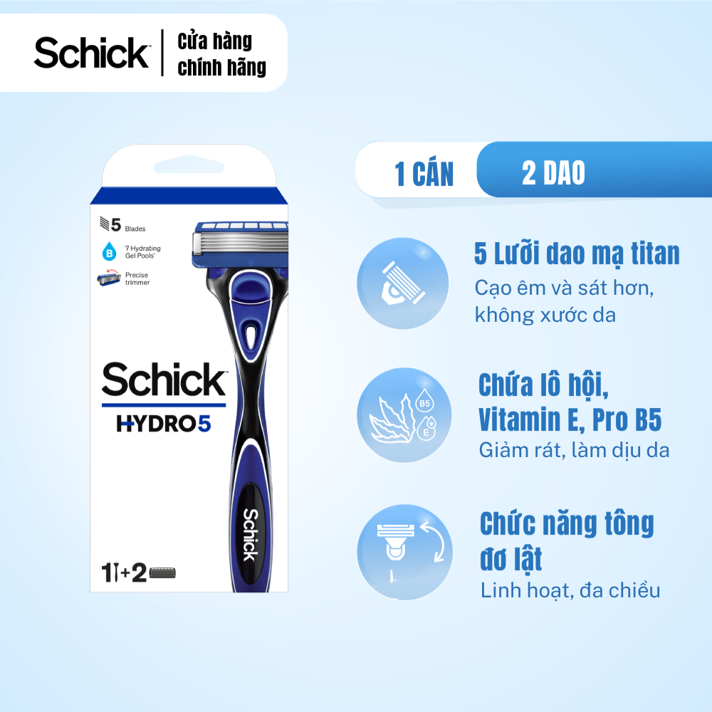 Dao Cạo Schick Dành Cho Nam Hydro5 1S
