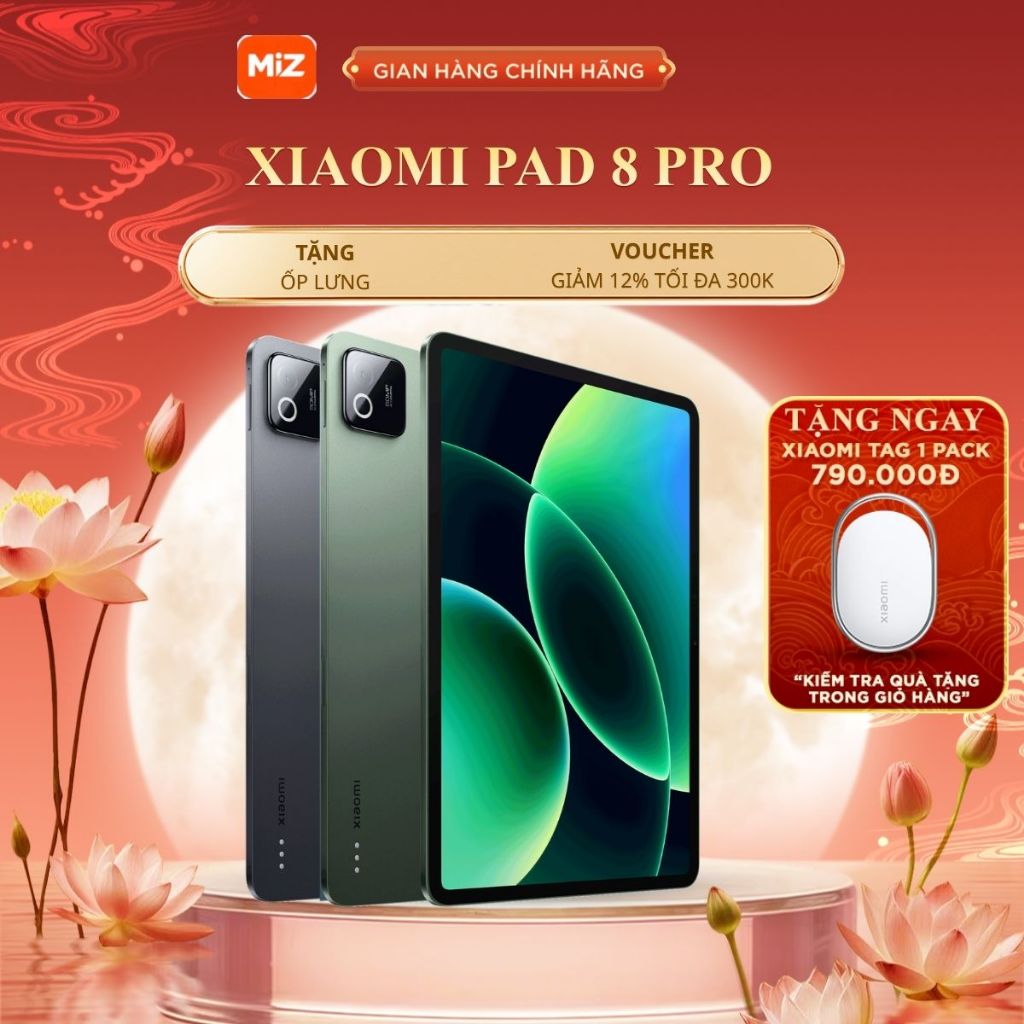 Máy tính bảng Xiaomi Pad 8 Pro bản Quốc Tế, có Tiếng Việt – Bảo hành chính hãng 18 Tháng