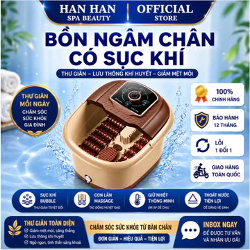 Máy Ngâm Chân Massage Hồng Ngoại Cao Cấp | Bồn Ngâm Chân Massage Tự Động Sục Khí Thư Giãn Tại Nhà