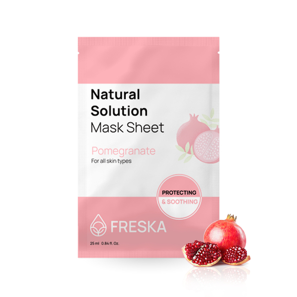 Combo 2 Mặt Nạ Giấy Freska Natural Solution Mask Sheet 25ml